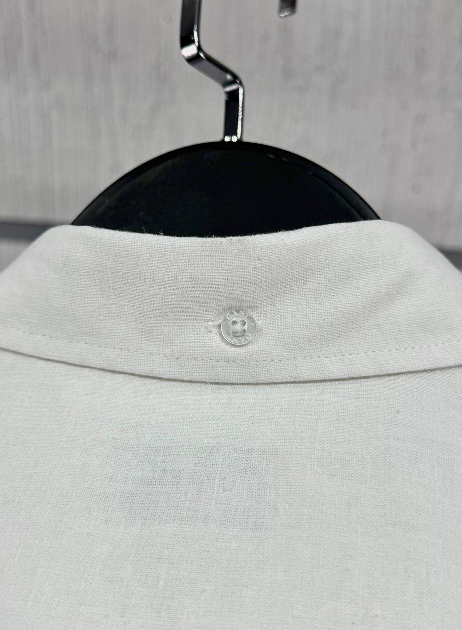 GANT Regular Fit Keten Gömlek - Beyaz
